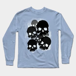 Mono skulls Long Sleeve T-Shirt